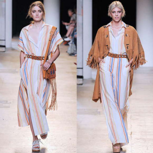 Paul & Joe Dresses & Skirts - $1128 SS2015 Paul & Joe Stripe Shirt Dress